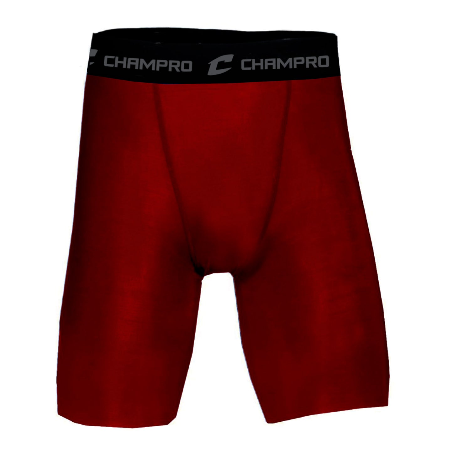 Mens Red Lightning Compression Shorts