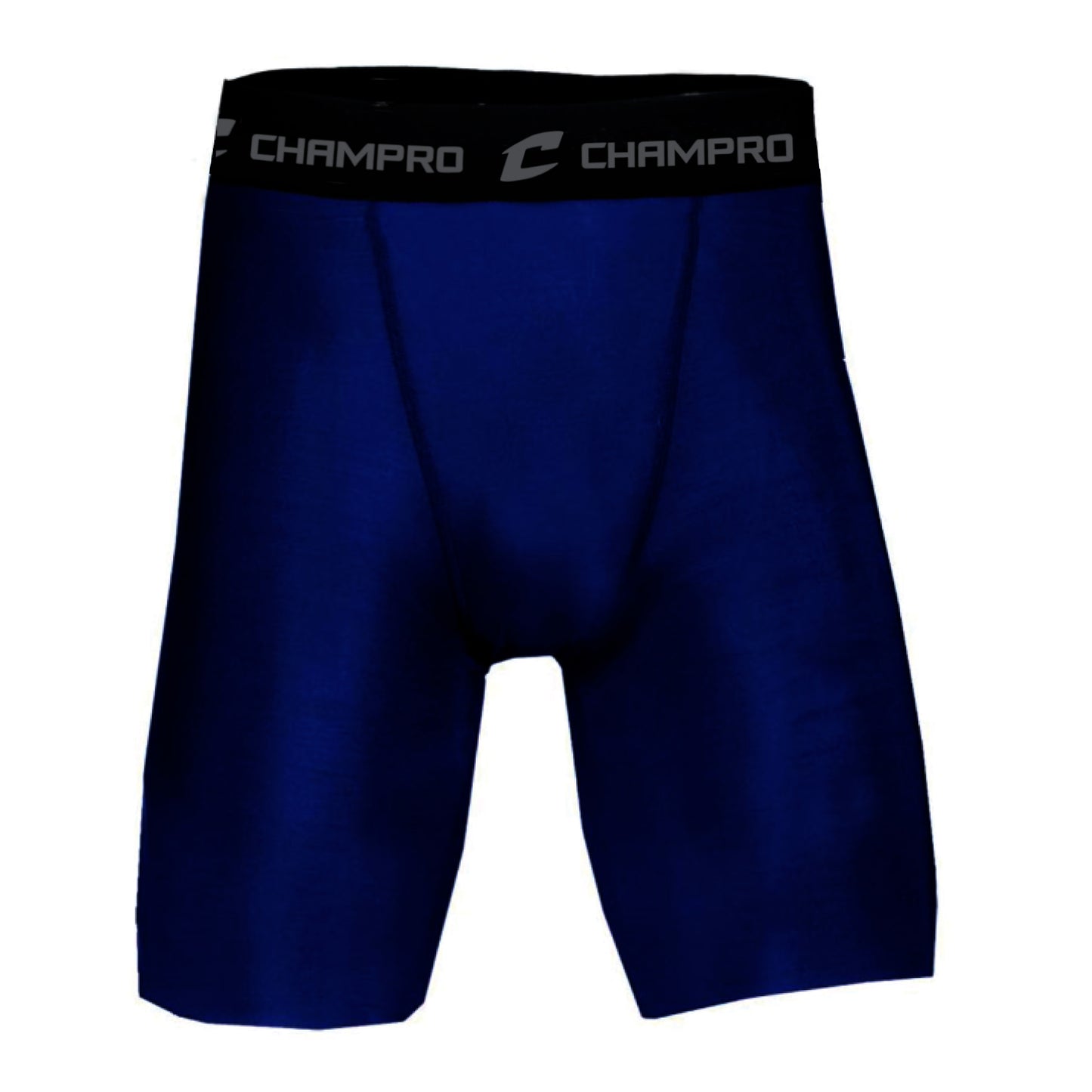 Mens Blue Lightning Compression Shorts